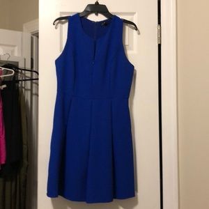 Royal blue party dress